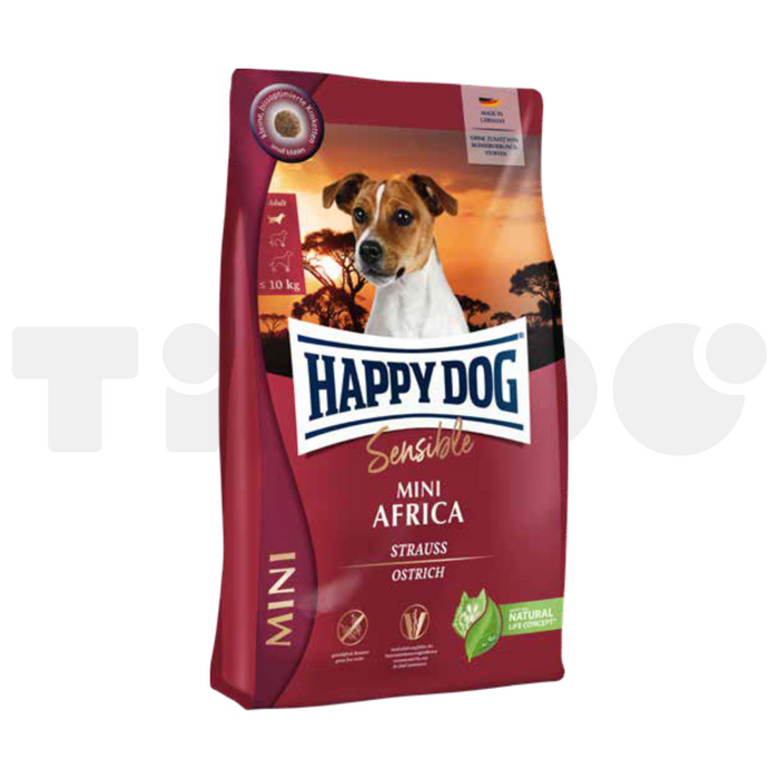 Happy Dog Sensible Mini Africa корм для собак малих порід з чутливим травленням