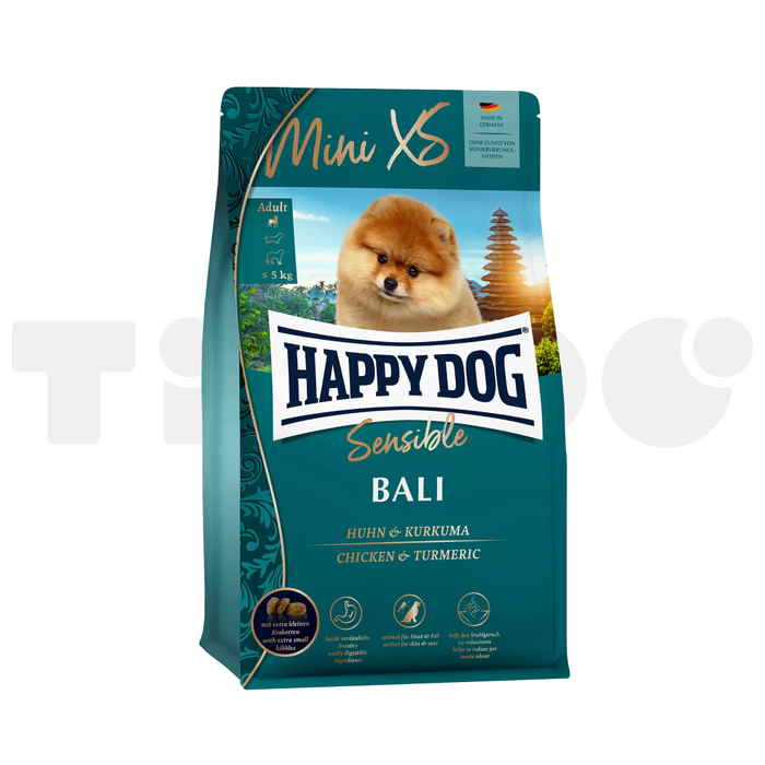 Happy Dog Sensible Mini XS Bali корм для малих та дуже малих порід з чутливим травленням