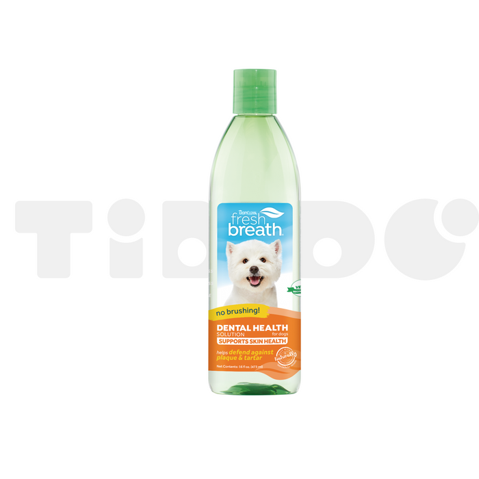 TropiClean Fresh Breath добавка у воду догляд за шкірою та шерстю для собак