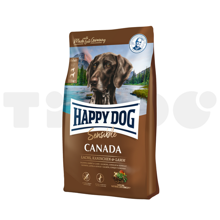 Happy Dog Sensible  Canada корм для дорослих собак з чутливим травленням