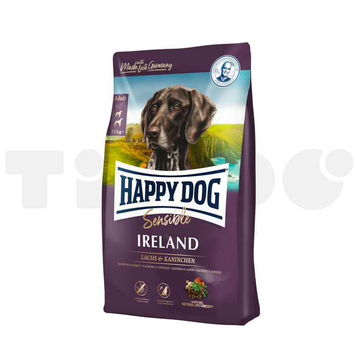 Happy Dog Sensible Irland корм для дорослих собак середніх та великих порід з чутливим травленням