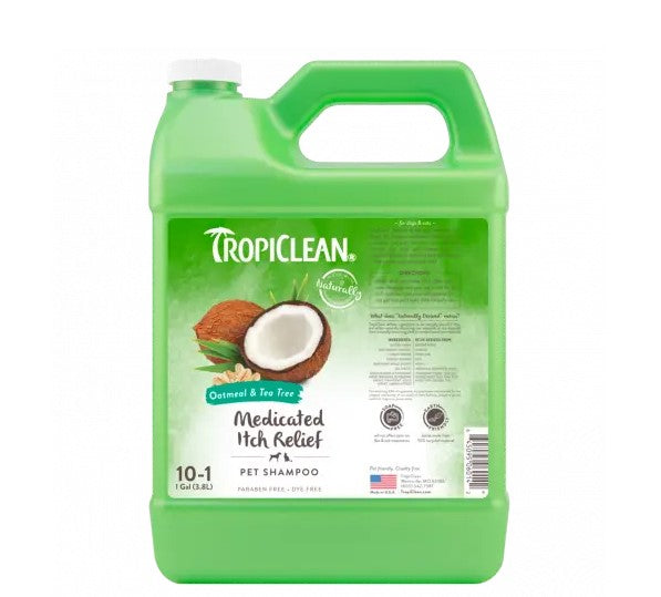 Шампунь лікувальний "Вівсяний з екстрактом чайного дерева" 3,8 л